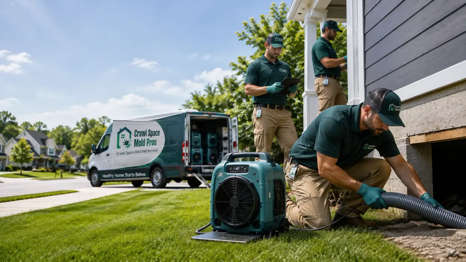 Crawl Space Mold Removal in Greeley, PA